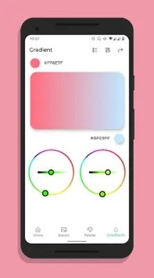 Color Palette - Extract/Create Colors & Gradients android App screenshot 3